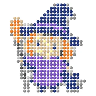 Little witch in purple hat fuse bead pattern
