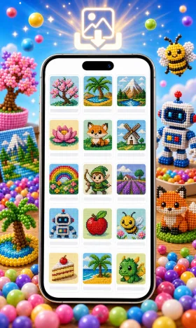 Bead Art puzzle gallery